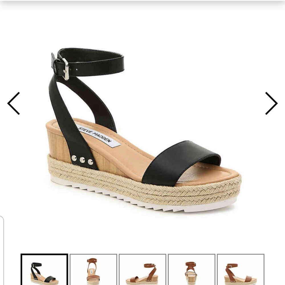 Flash Sale 🌻 NWT Steve Madden Black Espadrilles
